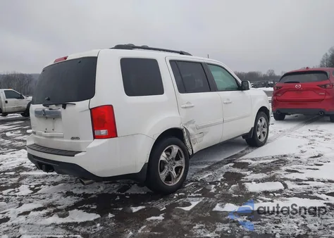 2012 Honda Pilot Ex-L from USA, damaged, VIN 5FNYF4H66CB035701